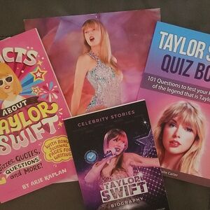 Taylor Swift Poster, Biography,Quiz & Fans Book Bundle